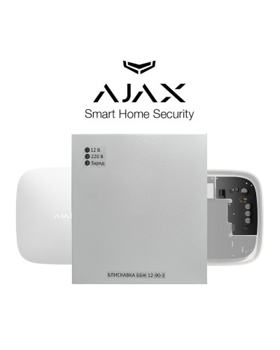 Блок безперебійного живлення Блискавка ББЖ 12-90-3 для Ajax Hub (4G), Hub 2 (2G), Hub 2 (4G), Hub 2 Plus, ReX 2