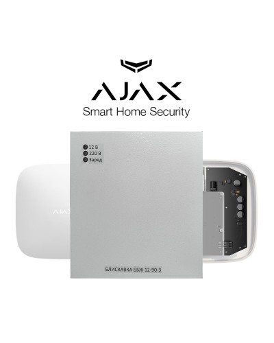 Блок безперебійного живлення Блискавка ББЖ 12-90-3 для Ajax Hub(2G), Hub Plus, ReX