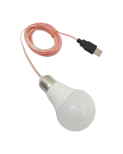 Светодиодная лампочка Блыскавка Ф-25 з USB Светодиодная лампочка Блыскавка Ф-25 з USB