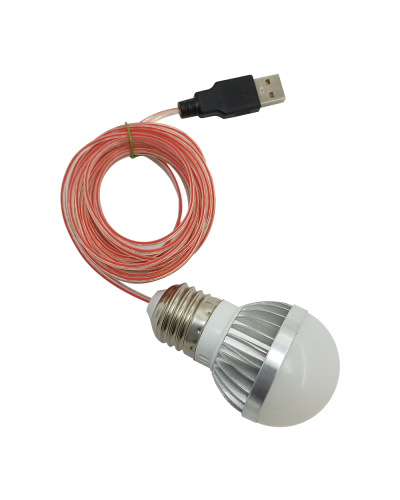 Ультраяркая USB лампочка Блыскавка мини Ультраяркая USB лампочка Блыскавка мини